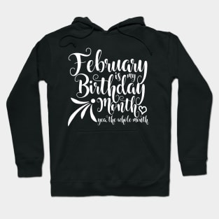 February Birthday Hoodie